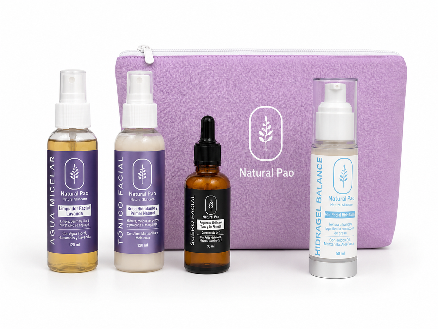 KIT facial HIDRAGEL. Piel grasa