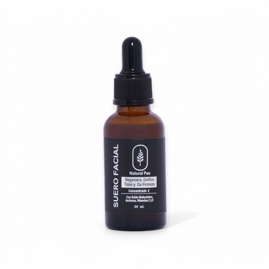 Paso 3. Suero Facial Noche.  Ácido Hialurónico V│ 30 ml